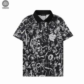 Picture of Versace Polo Shirt Short _SKUVersacem-3xlwyt0121015